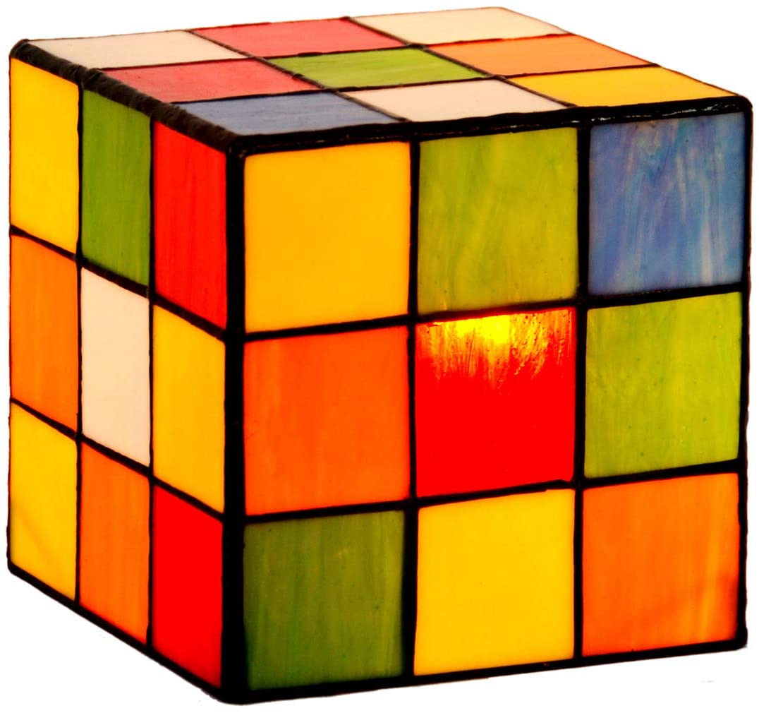 Rubik’s Cube Figurine Lamp