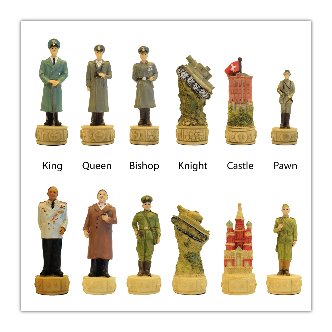 “Hitler VS Stalin” Themed Chess Set